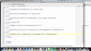 HTML - 13. Customising your table: width, colspan & rowspan