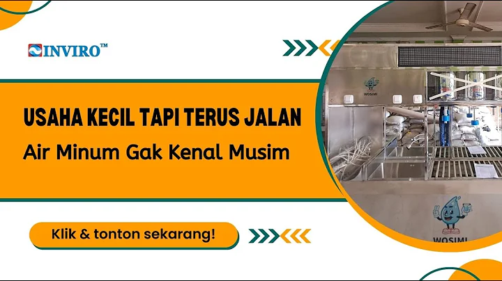 Depot Air Minum Isi Ulang Mineral & RO 2000 Gpd 🤞