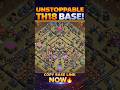 Unstoppable TH18 Best Base for WAR  🔥 Clashofclans #coc
