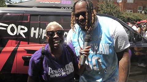 OFF THE STAGE with Vonyetta @ Power 98 Block Party at JCSU Featuring HD 4 President