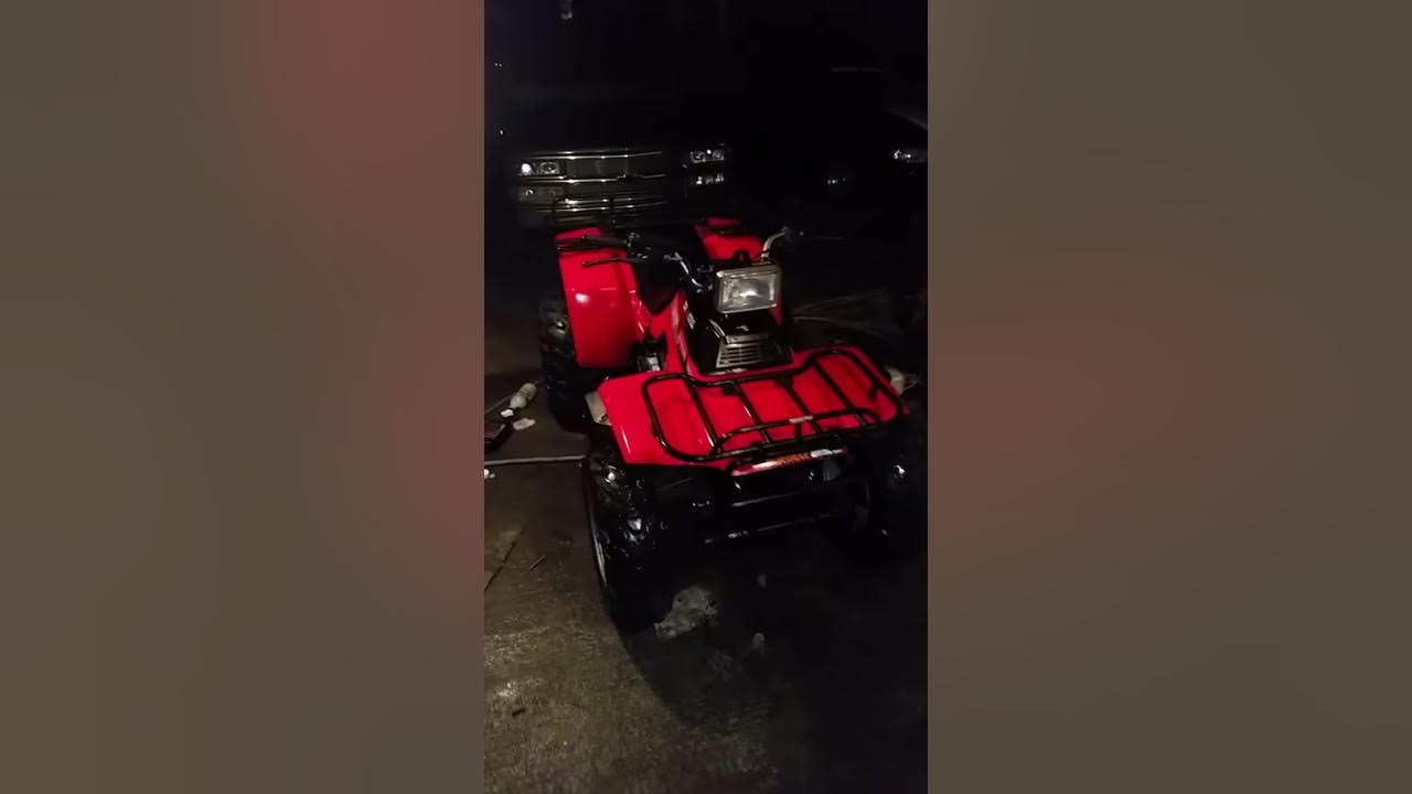 1985 honda trx 250 YouTube