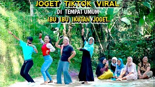 JOGET TIKTOK VIRAL DI DEPAN IBU IBU NGERUMPI..NGAKAK PARAH