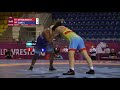 1/2 FS - 125 kg: Y. BATIRMURZAEV (KAZ) v. S. SUMIT (IND)