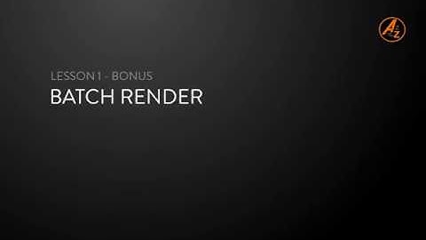 Vray Tutorial #Lesson 1 - 8. Batch Rendering