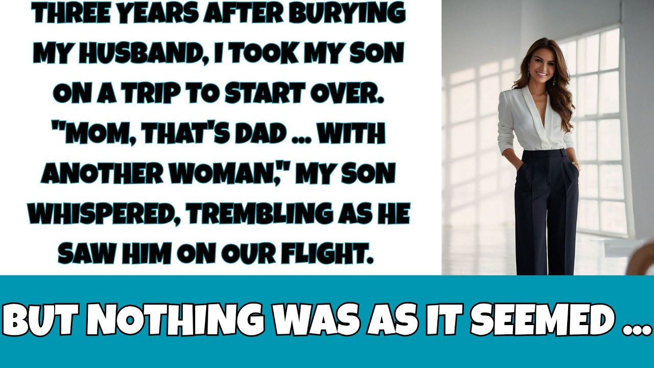 On Our Flight, My Son Pointed and Said: 