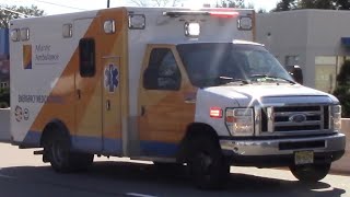 Atlantic EMS Ambulance 6149 Responding 10-28-21