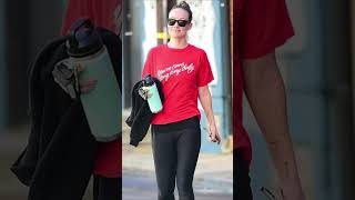 Olivia Wilde wears supportive t-shirt leaving the gym in LA