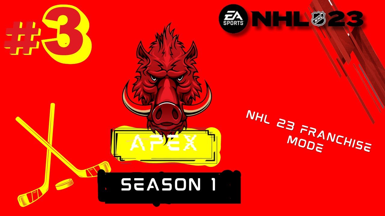 nhl-23-san-antonio-apex-franchise-mode-ep-3-season-1-youtube