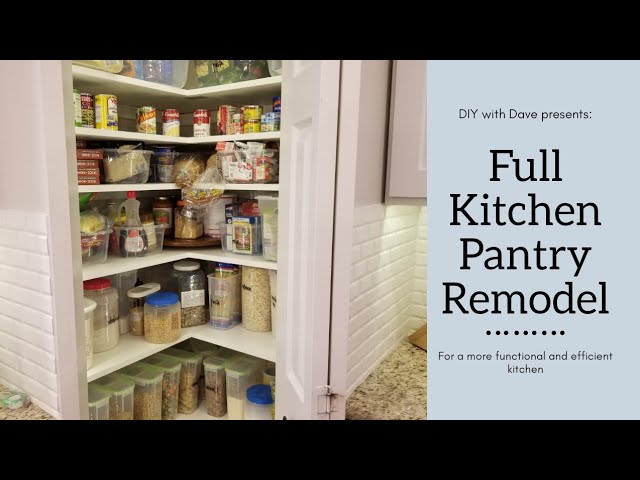 DIY Corner Pantry Renovation - Shanty 2 Chic