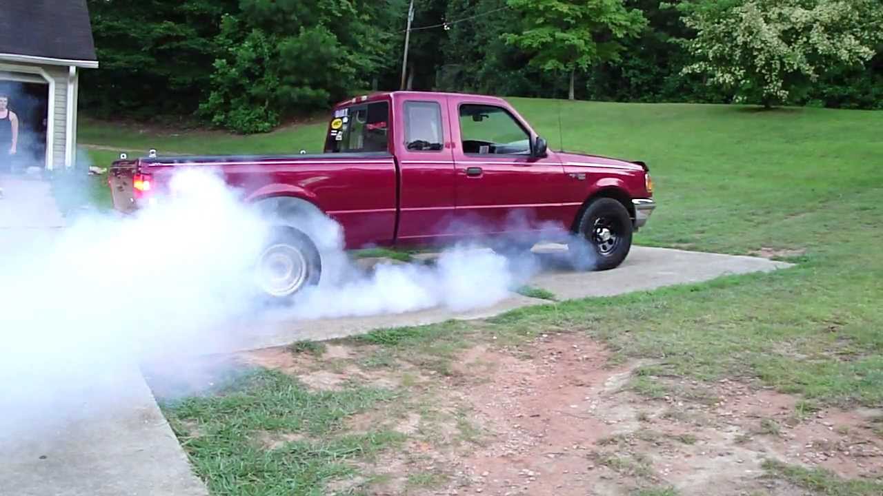 Ford Ranger Burnout - YouTube