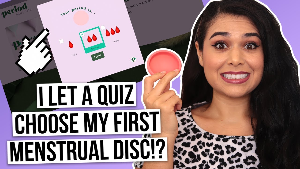 Trying a Menstrual Disc for the First Time OMG!! (Nixit Review) 