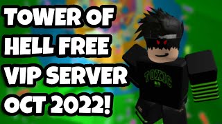 TOWER OF HELL FREE VIP SERVER! (OCTOBER 2022) | ROBLOX