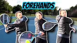Forehands Practice [Junior Tennis]