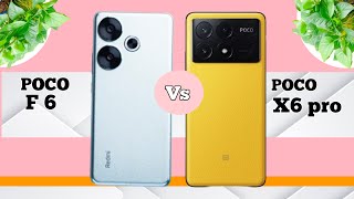 Poco F6 Vs Poco X6 pro  | Full comparison