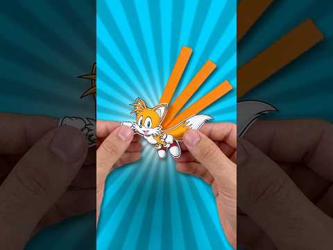 Fiz o Tails do Sonic de Papel que VOA!