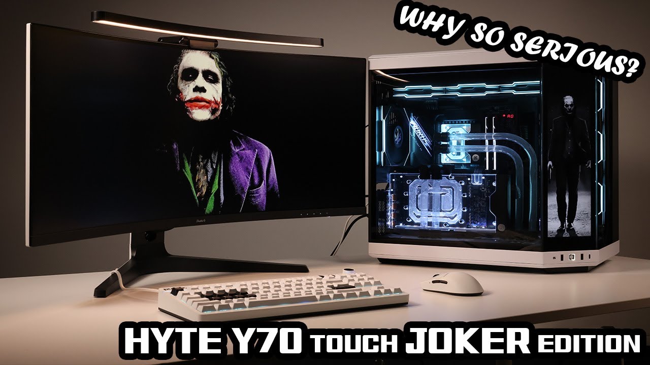 1000만원 주고 구매하신 커수 HYTE Y70 Touch Custom WATER Cooling PC Build - JOKER ...