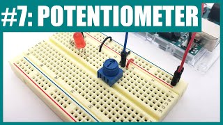 How to Use a Potentiometer with Arduino analogRead (Lesson #7)
