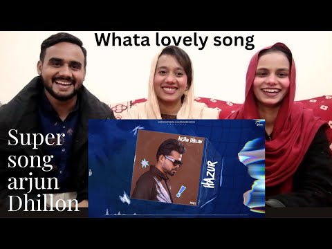 HAZUR || Arjuna Dhillon New Punjabi Song || Pakistani Reaction