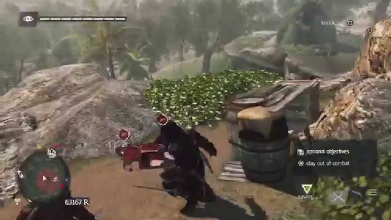 Assassin's Creed 4 - Assassination Contract - The Guard Post Walkthrough