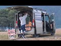 軽自動車で1週間の車中泊旅。私の寒さ対策。|Car camping