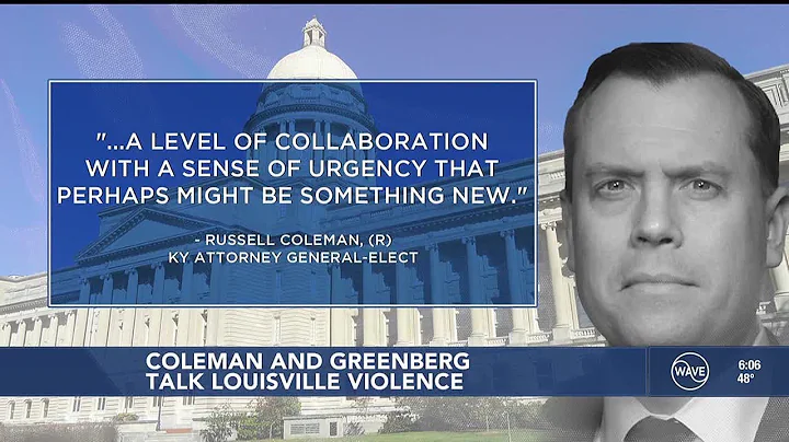 Coleman and Greenberg talk Louisville violence