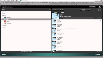 Controlling LogitechMediaServer