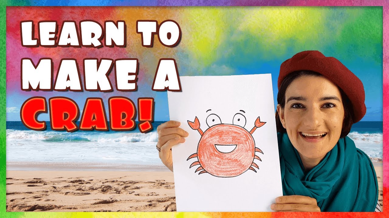 How to Draw a Crab | Step by step tutorial - YouTube
