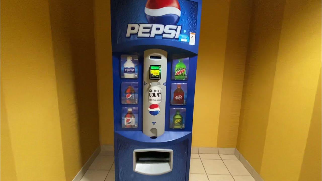 Pepsi Vending Machine at Fairfield Inn YouTube