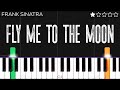 Frank sinatra  fly me to the moon  easy piano tutorial