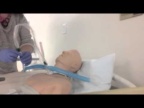 Respiratory Care closed suction T piece catheters - YouTube