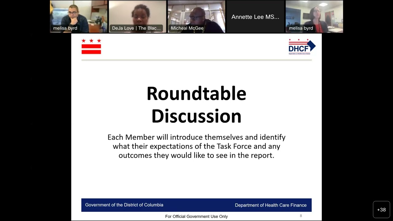 Perinatal Mental Health Task Force January Recording