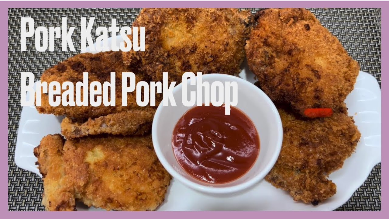 PORK KATSU BREADED PORK CHOP [ VLOGS 101] YouTube
