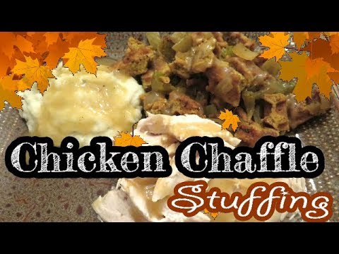 chicken-chaffle-stuffing-dressing-|-keto-recipes-thanksgiving-|-keto-low-carb-white-bread-chaffles