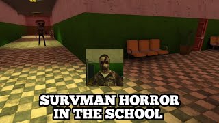 Survman Horror In The School Full Gameplay Version 1.23 Ghost  screenshot 2