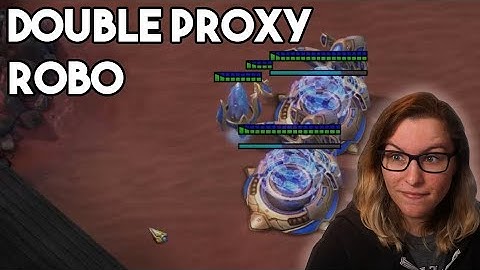 Double Proxy Robo Versus Terran!