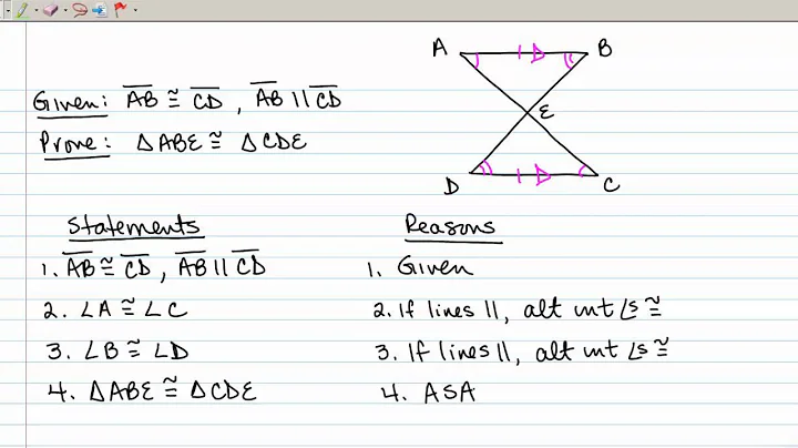 4-5 Proving Triangles Congruent with ASA and AAS