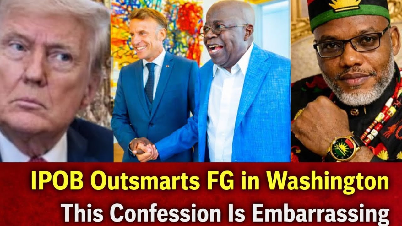 Позор! Федеральное правительство заявляет, что IPOB вынудило Нигерию лоббировать интересы в Амери...