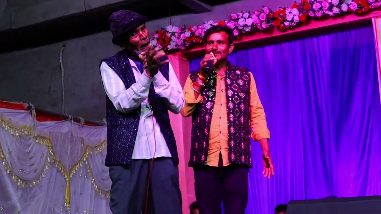 निमाड़ी गम्मत देस्गावmanglu dada or delgav ke bich lachora me 3