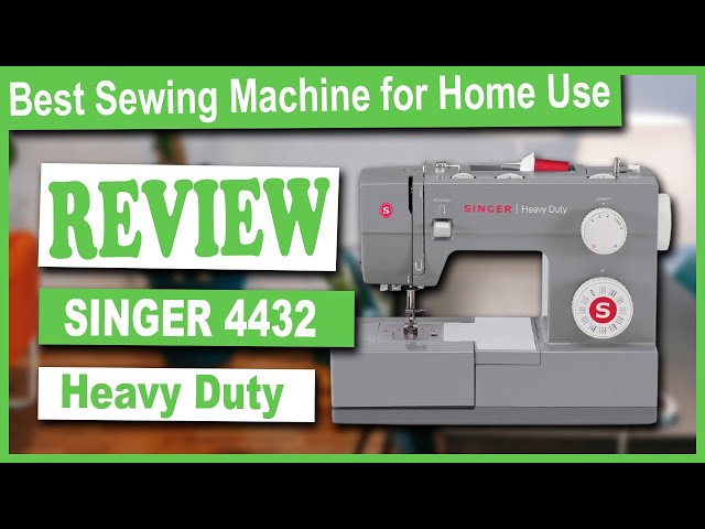 SINGER - 4432 Heavy Duty Sewing Machine - Review 🌿 