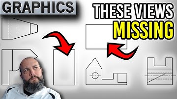 How to Draw a Missing Orthographic View