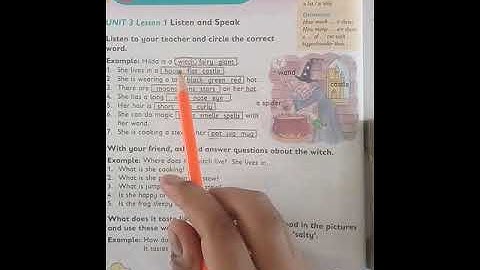 Class II English OPE Unit 03 Lesson 01