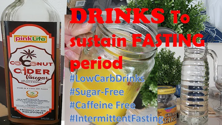 Healthy Drinks to prolong fasting time and remove ...