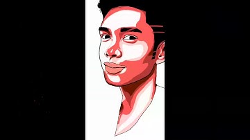 Vexel art [ sketchbook (android) ] - anime look - part 3