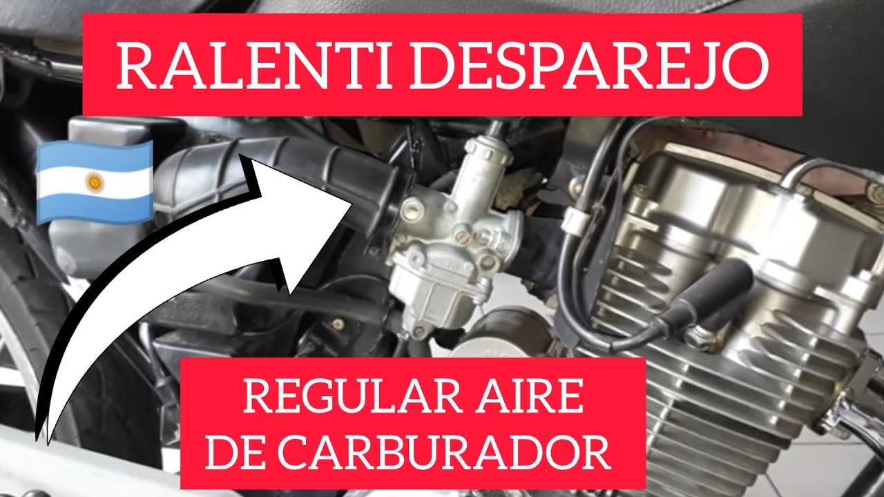 Regular aire de Honda Motomel Zanella Corven Guerrero - YouTube
