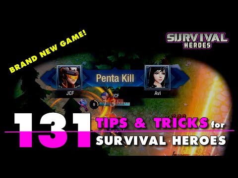 131 Tips & Tricks for Survival Heroes MOBA Battle Royale. New Games Android & IOS