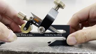Tutorial Bridge City Tool Works Hg-4 Honing Guide Setup Video