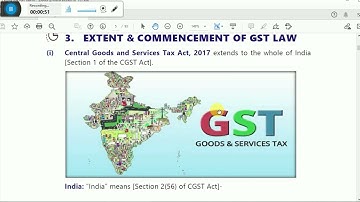 cHARge of GST I CA Final Revision in Telugu I Hari Babu