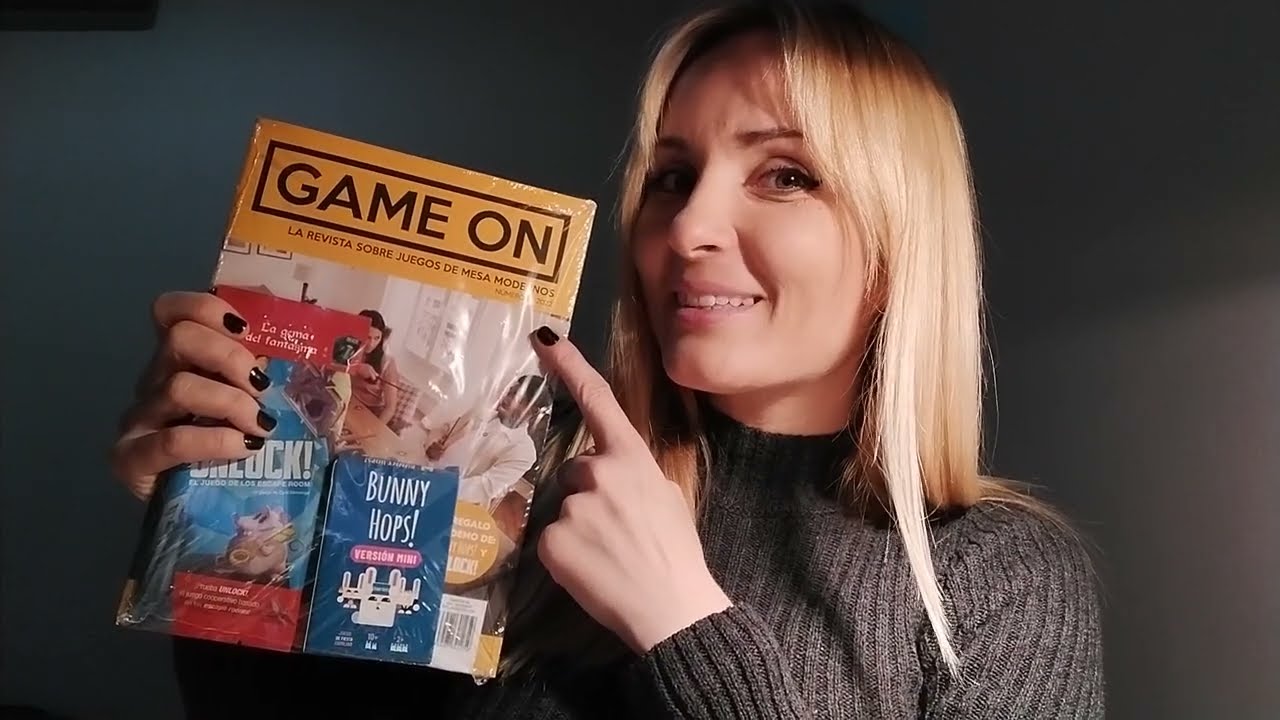 Ojeando revista de Juegos de Mesa | ASMR Español, Show and Tell