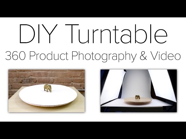 Rent a Professional 360 Degree Photography Turntable for Product  Photography, Best Prices