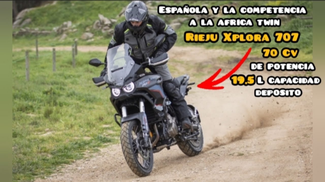 ¡La AFRICA TWIN Española ya está aquí! Rieju Xplora 707: ¿Mejor que las chinas? 🇪🇸🔥